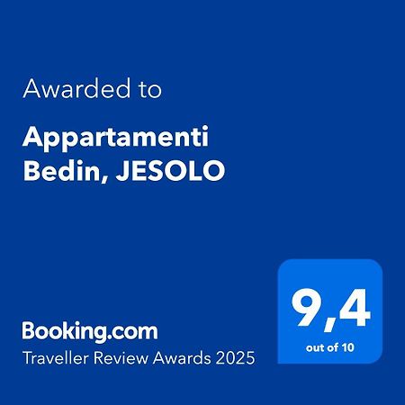 Appartamenti Bedin, Jesolo Dış mekan fotoğraf
